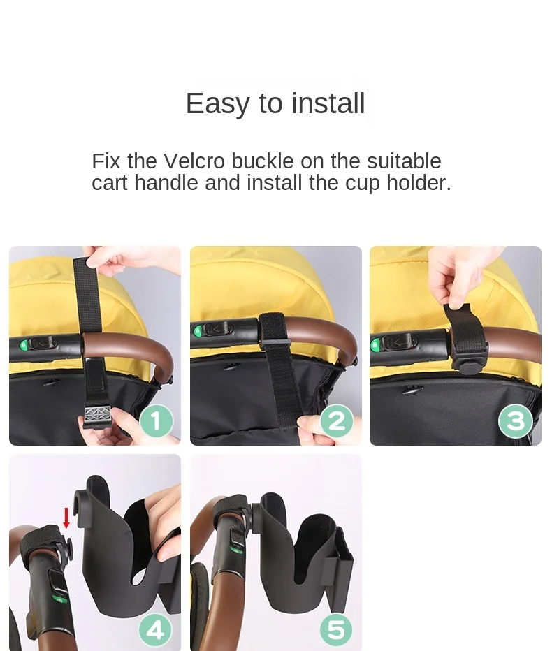 

2in1 Baby Stroller Accessories Cup Holder Children Tricycle Bicycle Cart Bottle Rack Milk Water Pushchair Carriage Buggy