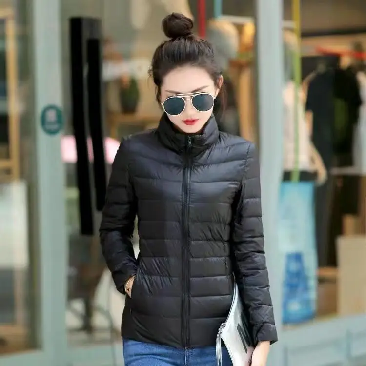 Warm Cotton Padded Parkas Spring Autumn Female Slim Coats Fa