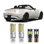Для 2016-2021 Mazda MX-5 Miata светодиодный задний поворотный сигнал задние фонари Canbus 3030 супер яркие светодиодные чипы высшего качества