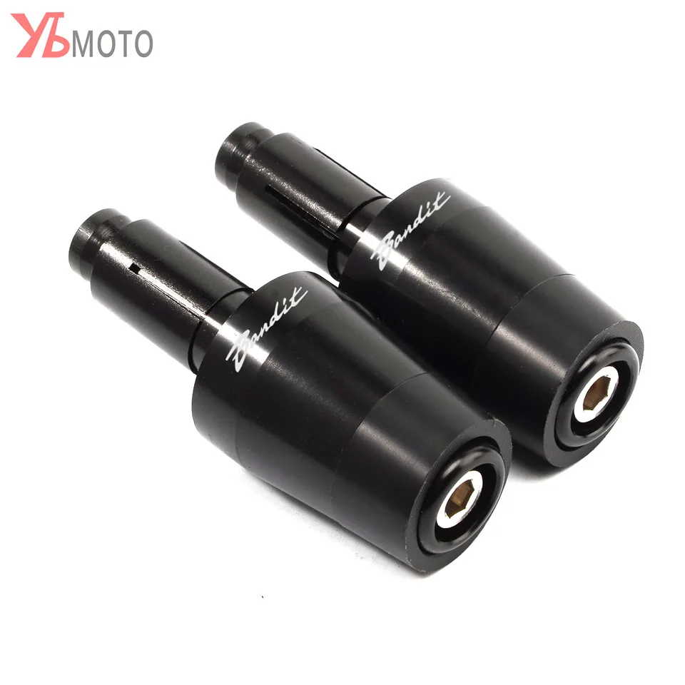 Motorcycles Handlebar Counterweight Plug Slider Ends Grips For SUZUKI GSF 250 600S GSF650 GSF1200 GSF1250 bandit 600 400 | Автомобили и