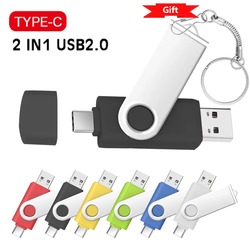 

high speed pendrive type c waterproof USB Flash drive 128GB 64GB 32GB 16GB Pen drive cle usb stick memoria usb flash disk usb