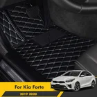 Автомобильные коврики для Kia Cerato Forte K3 2019 2020, аксессуары для интерьера, пользовательские коврики, чехлы, автомобильный Стайлинг, коврики для приборной панели, вкладыши