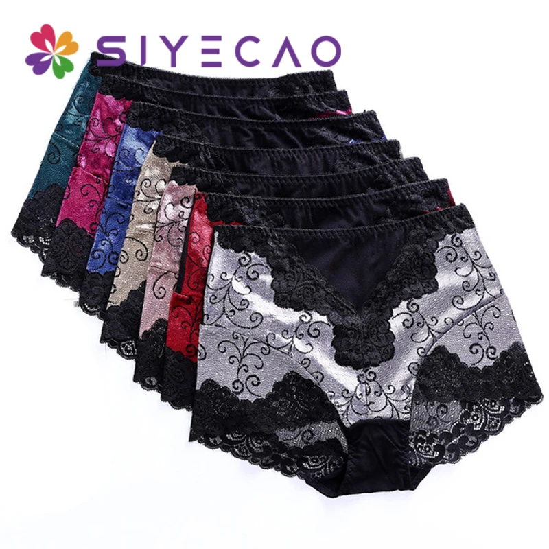 

Sexy Women's Underwear Free Size Temptation Lace Panties Female Modal Stretch Breathable Comfortable Women Briefs Lady Lingerie