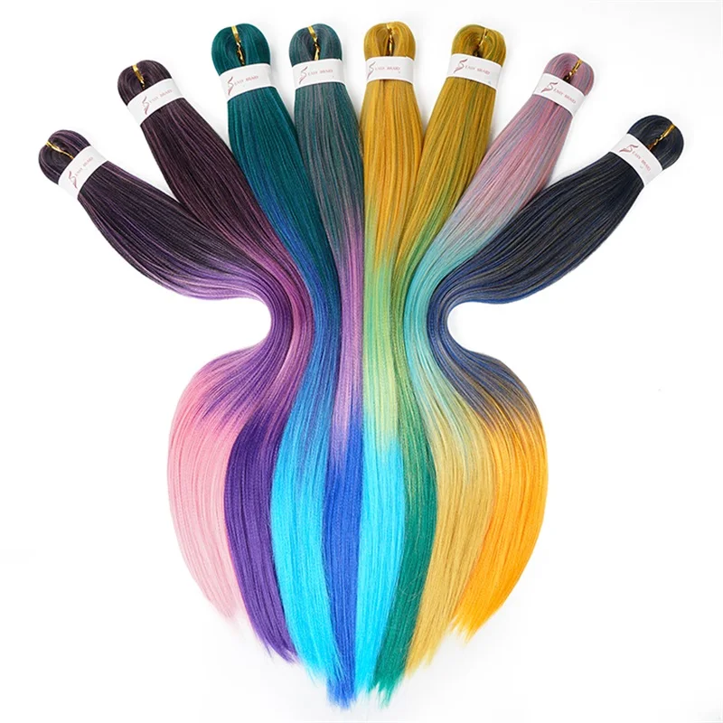 

Beyond 26 Inch 90G Kanekalon Easy Braids Crochet Hair Synthetic Pre Stretched Braiding Hair Extension Twist Braid Bulk Wholesale