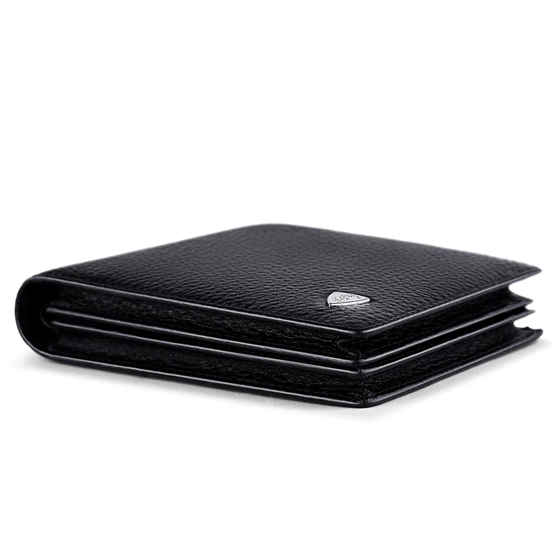 WILLIAMPOLO мужские кошельки Короткие Двойные из натуральной кожи Мягкий мульти