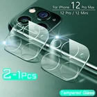 Len закаленное стекло для iPhone 11 12 Pro Max Mini защита экрана iphone12 iphone11 Pro 11pro 12pro Max Защита объектива камеры