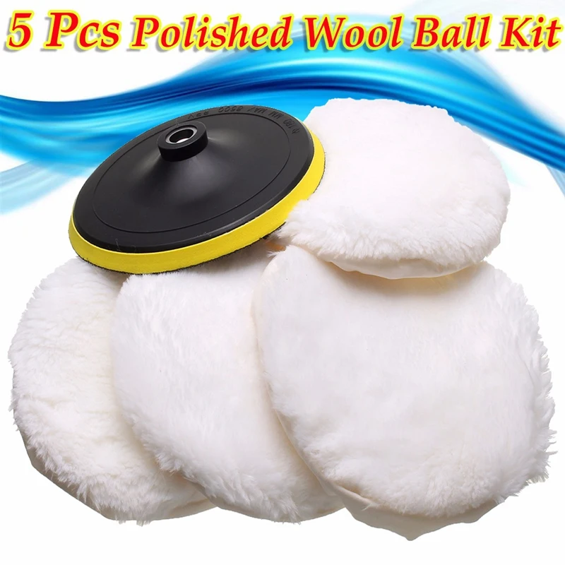 

7 inch Polisher/Buffer Soft Bonnet & Pad with Hook & Loop for Car Polishing/Buffing