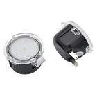 2x светодиодсветодиодный Передние боковые зеркальные лужи, Световой модуль, лампа для Ford Toyota Sequoia 2008-2021 Toyota Tundra 2007-2021, приветственный свет