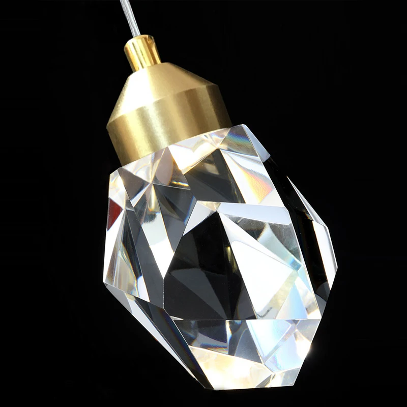 Цена Современная хрустальная люстра в скандинавском стиле, двухуровневый светильник для виллы, лестницы, гостиной, столовой, декоративная лампа...