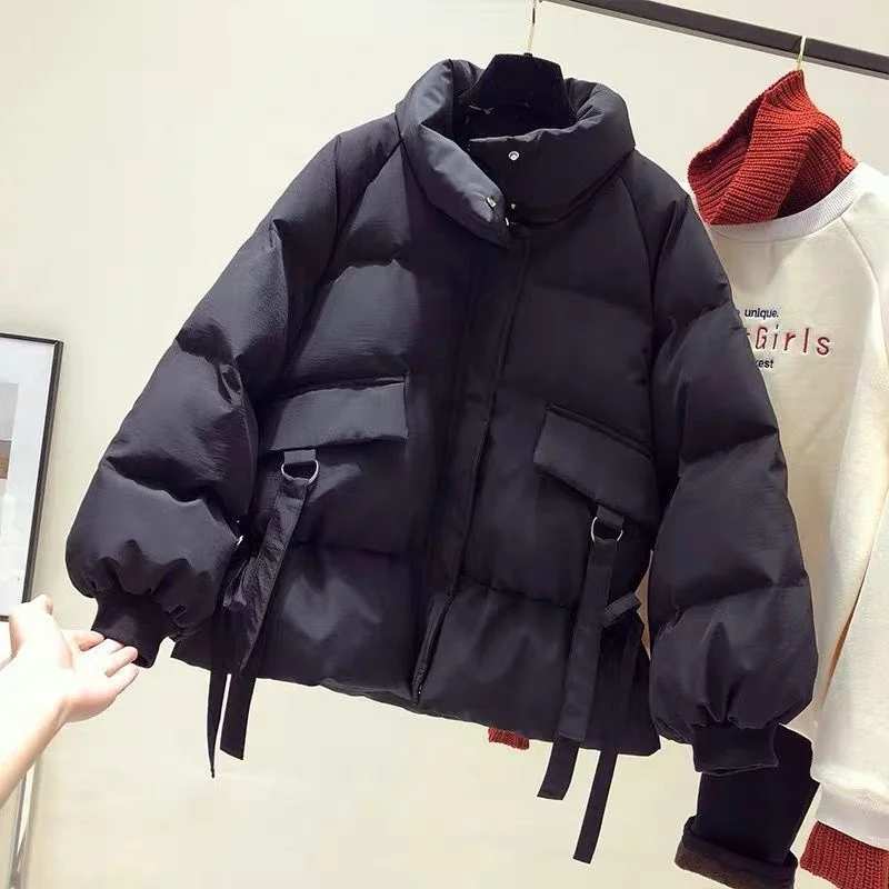 Female Cotton Clothing Coat 2021 New Students Korean Of The Loose INS Cotton Women Short Winter Warm External Jacket Tide A370