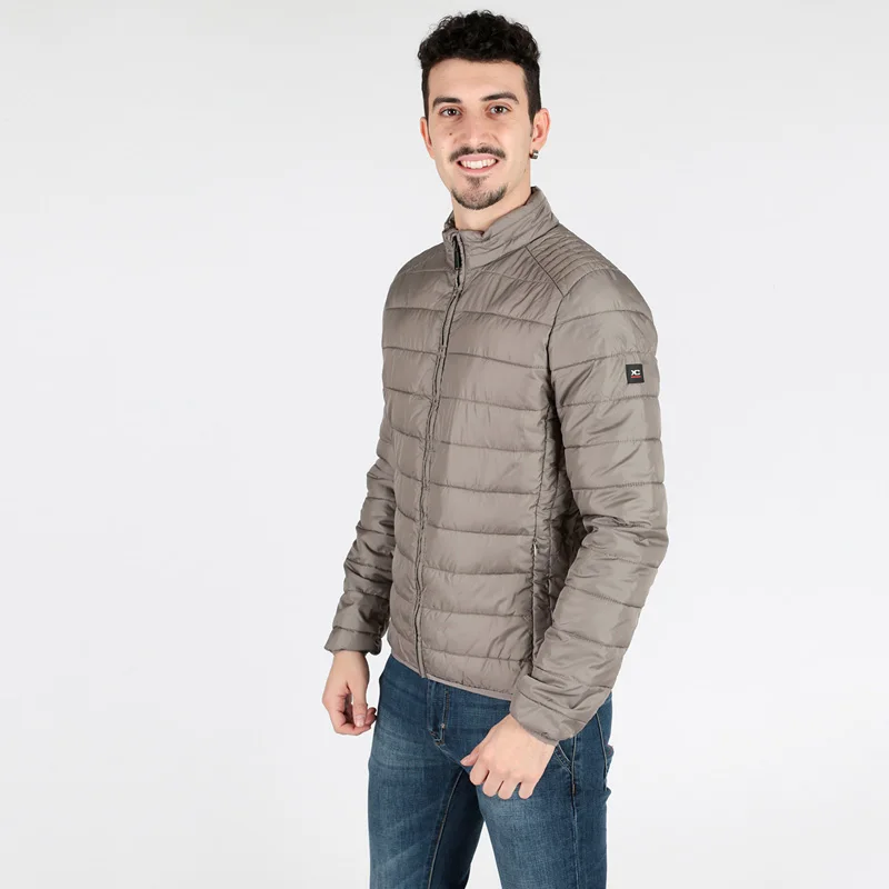 Куртка X-cape серая стеганая | Мужская одежда