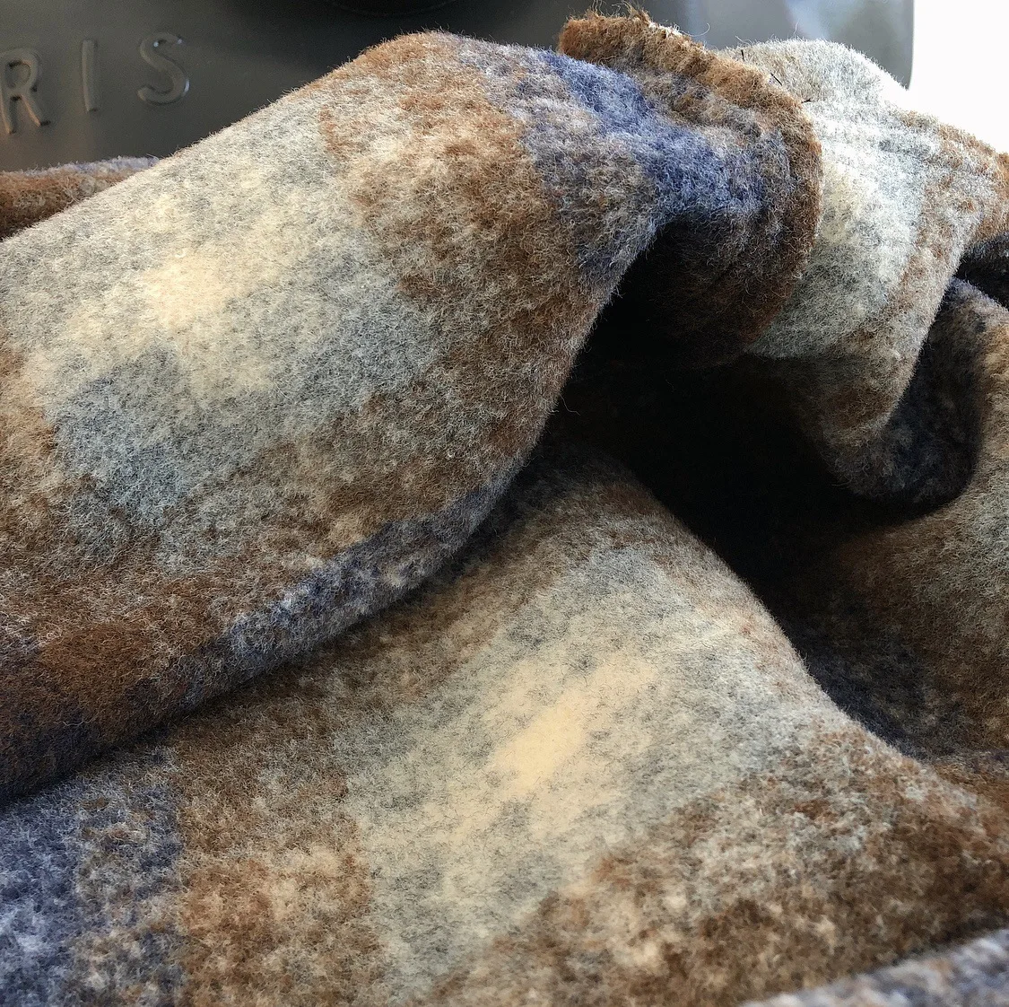 

XUXI Women Woolen Coat Fashion Long Sleeve Casual Vintage Printing Turtleneck Windbreaker Streetwear Autumn Winter 2020 FZ2832