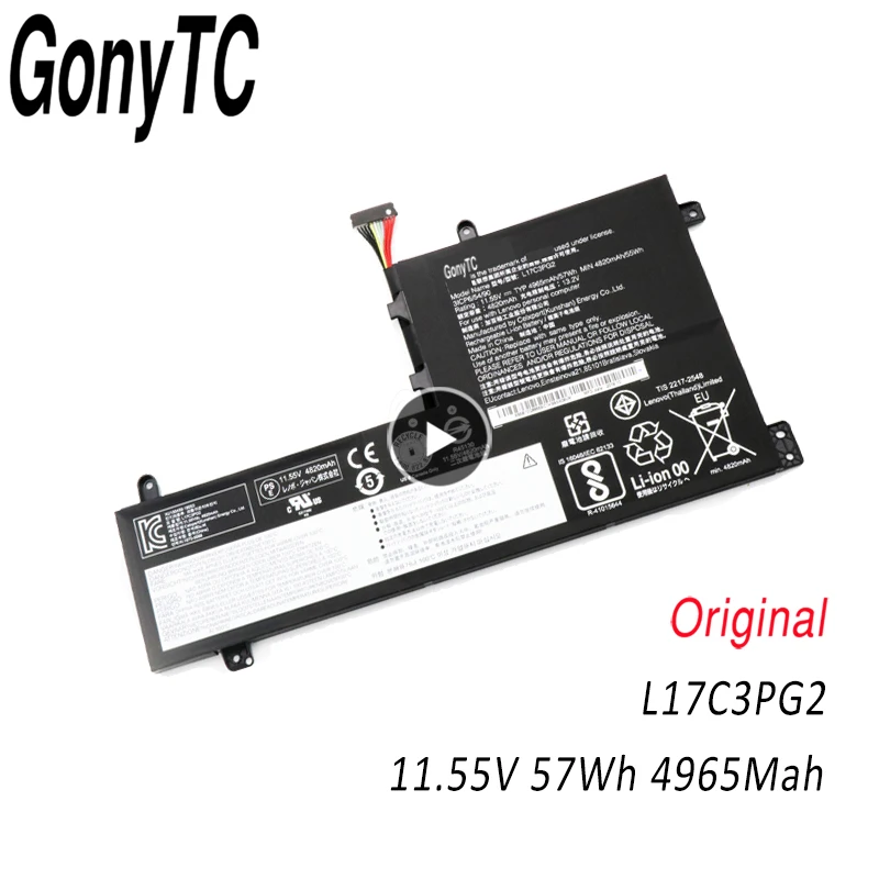 L17C3PG2 Original Laptop Battery For 57W L17M3PG2 Battery For Lenovo Y530-15ICH Y730-15ICH Y7000