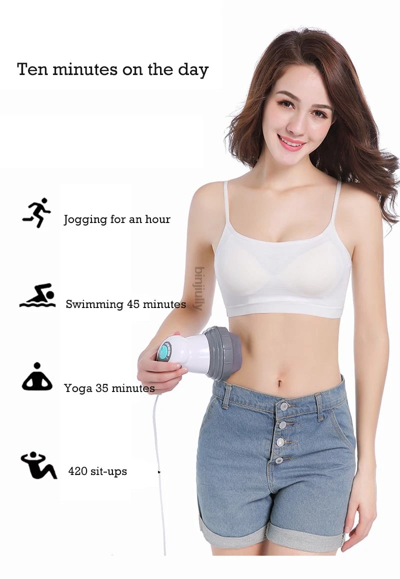 Новый дизайн Электрический бесшумный Вибрационный массажер для всего тела