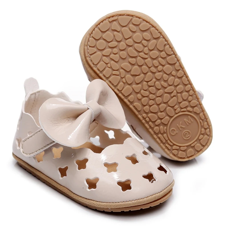 

Summer New Baby Girls Hollow Sandals Children Bowknot Princess Shoes Toddler Breathable Anti-slip Shoes