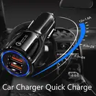 Горячая продажа 3.1A Quick Charge Dual USB Автомобильное зарядное устройство Usb универсальный мобильный телефон PC Автомобильное зарядное устройство для Xiaomi Samsung IPhone 11 Pro Max