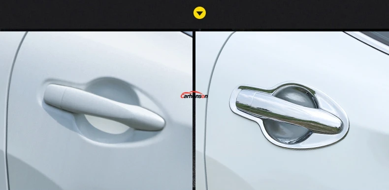 Для стайлинга автомобиля Nissan Qashqai J11 автомобильные аксессуары Дверная ручка