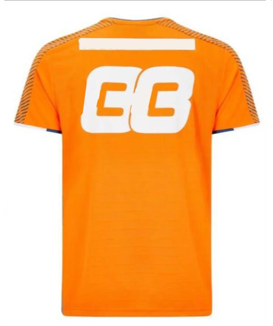 

2021 summer F1 Formula One racing suit short-sleeved T-shirt dynamic round neck Tee can be customized with the same style