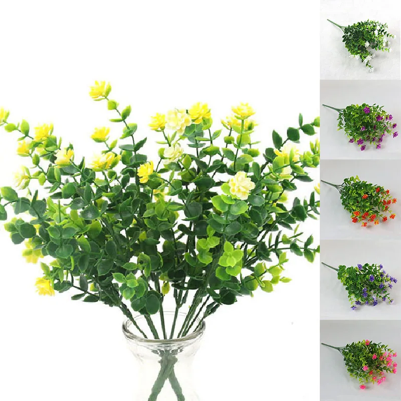 2020 1 пучок поддельные маленькие цветы головы DIY Gypsophila имитация искусственный