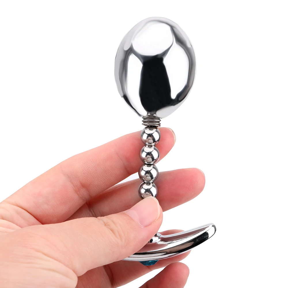 Оло из нержавеющей стали массажер простаты Анальная пробка Вагина Кегеля мяч