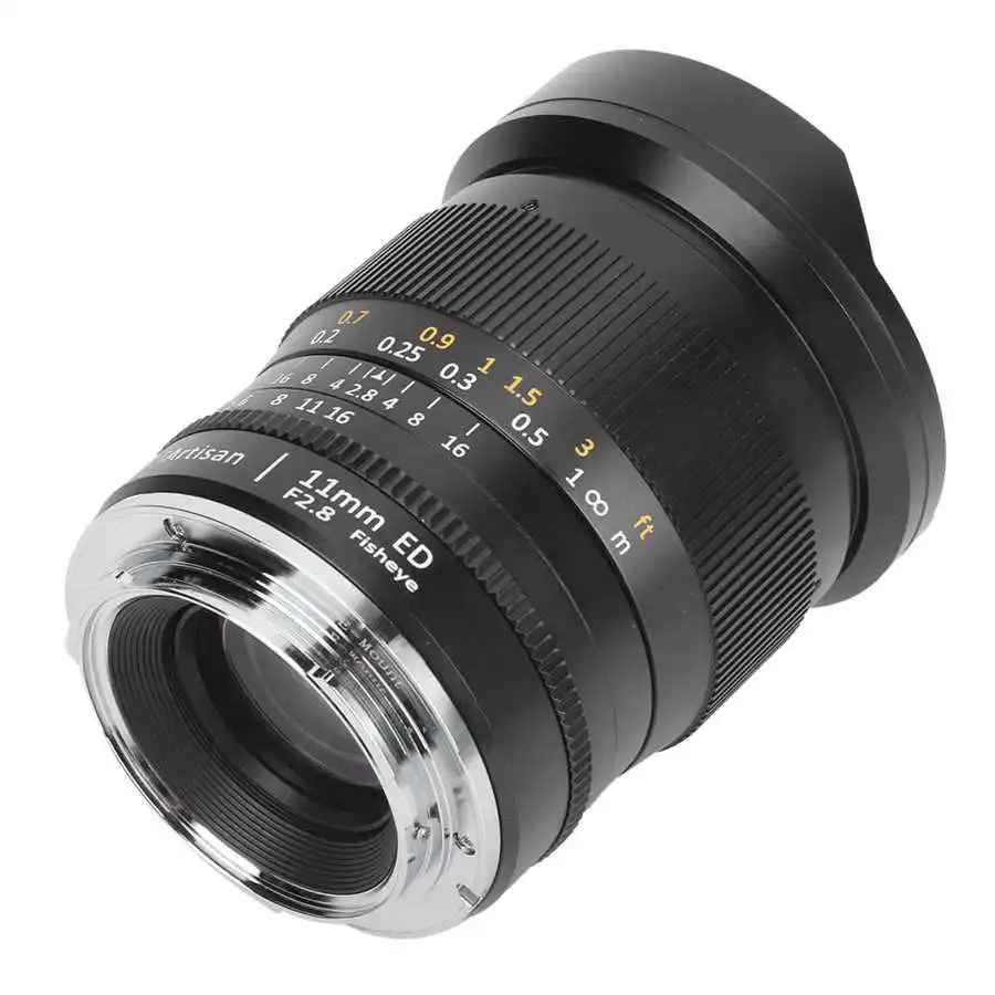 TTArtisan 11 мм F2.8 entille авиационный алюминиевый полный каркас супер широкий угол