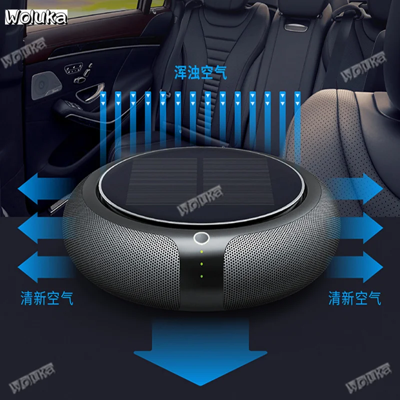 Автомобильный формальдегид очиститель воздуха на солнечной батарее с