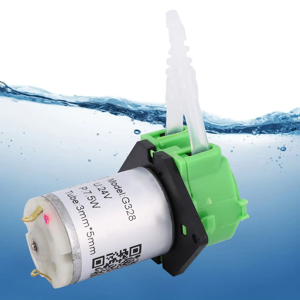 24 В 3*5 автоматический мини насос Bomba Agua дозирующий DIY перистальтическая трубчатая