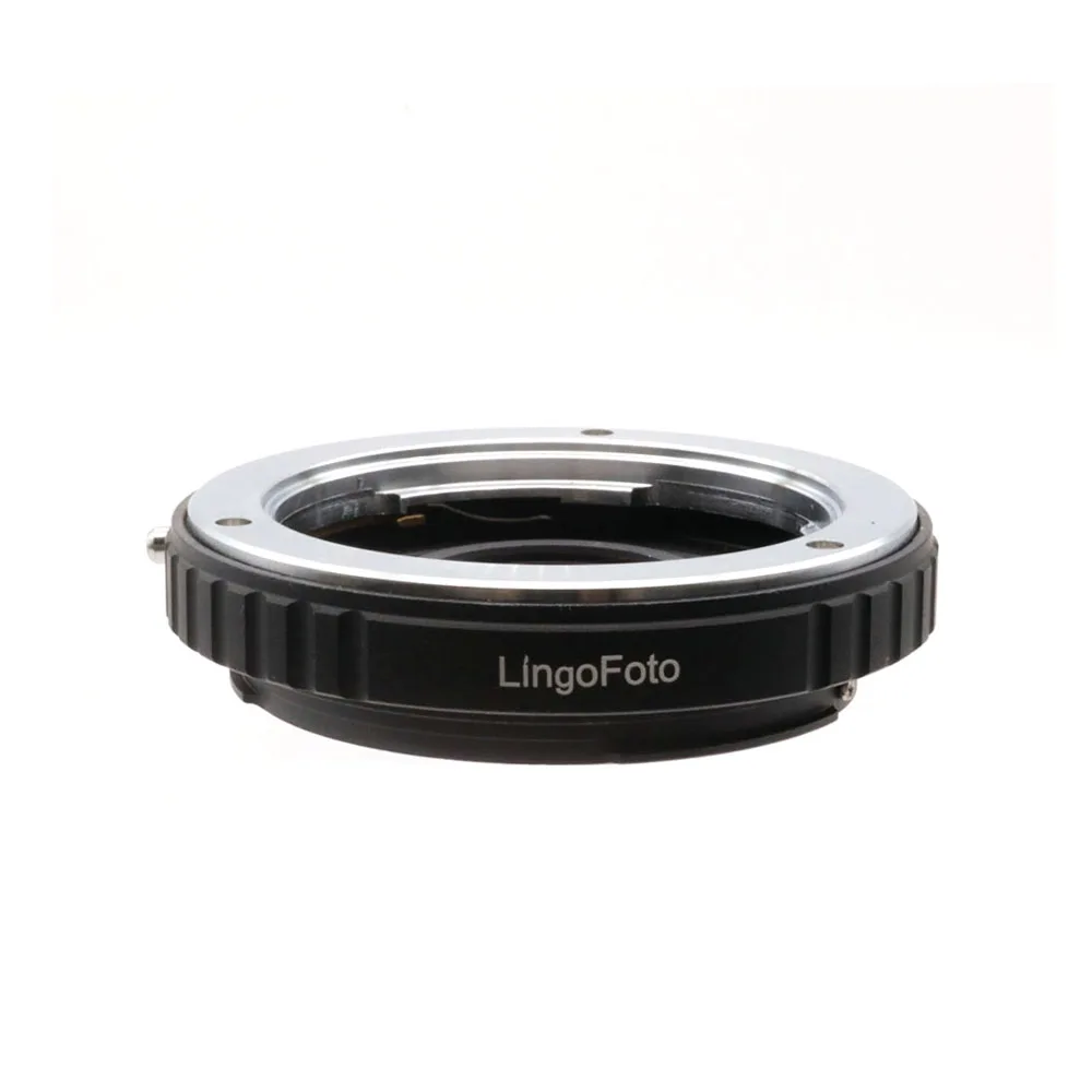 

Металлическое переходное кольцо LingoFoto MD-EOS с корректирующим стеклом для объектива Minolta MD к камере Canon EF