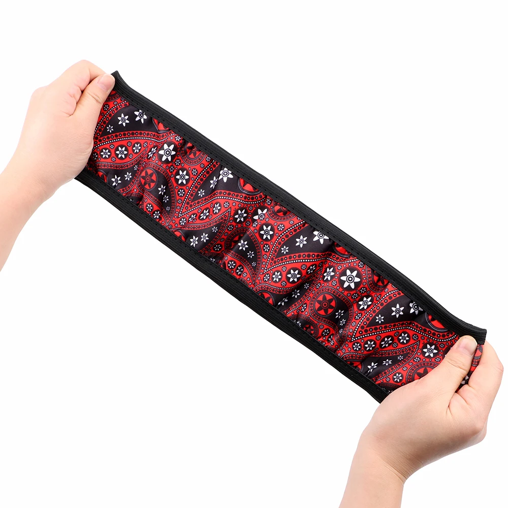 

Bohemia Style Floral Print Car-styling 37-38CM Diameter Steering Wheel Cover Car Interior Accessories