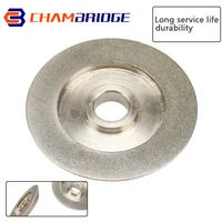 78mm electroplated diamond grinding wheel 45%c2%b0 cup grinder disc 1612 7mm hole diameter milling cutter polishing rotating tools