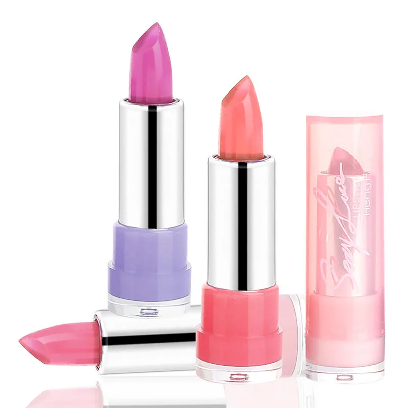 

4 Colors Temperature Change Jelly Lip Balm Natural Moisturizing Nutritious Lip Gloss Moisture Labial Balm Lips Care Makeup Tools