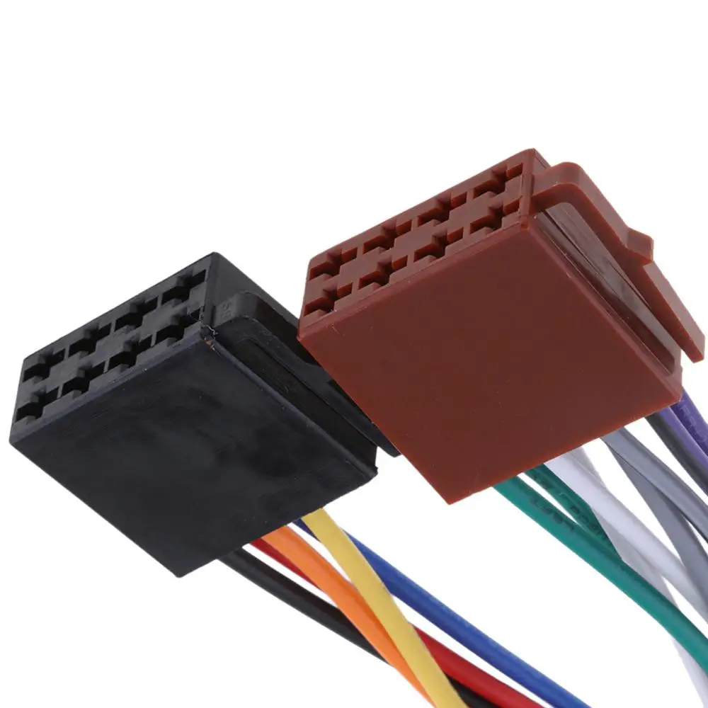 Жгут проводов ISO автомобильный адаптер для радиоприемника разъем Комплект