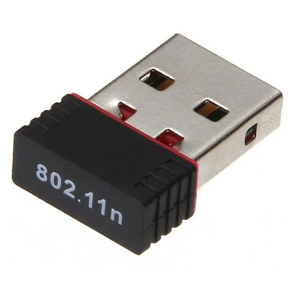 USB Nano мини беспроводной Wifi адаптер приемник сетевая LAN Карта ПК 150 Мбит/с 2 0