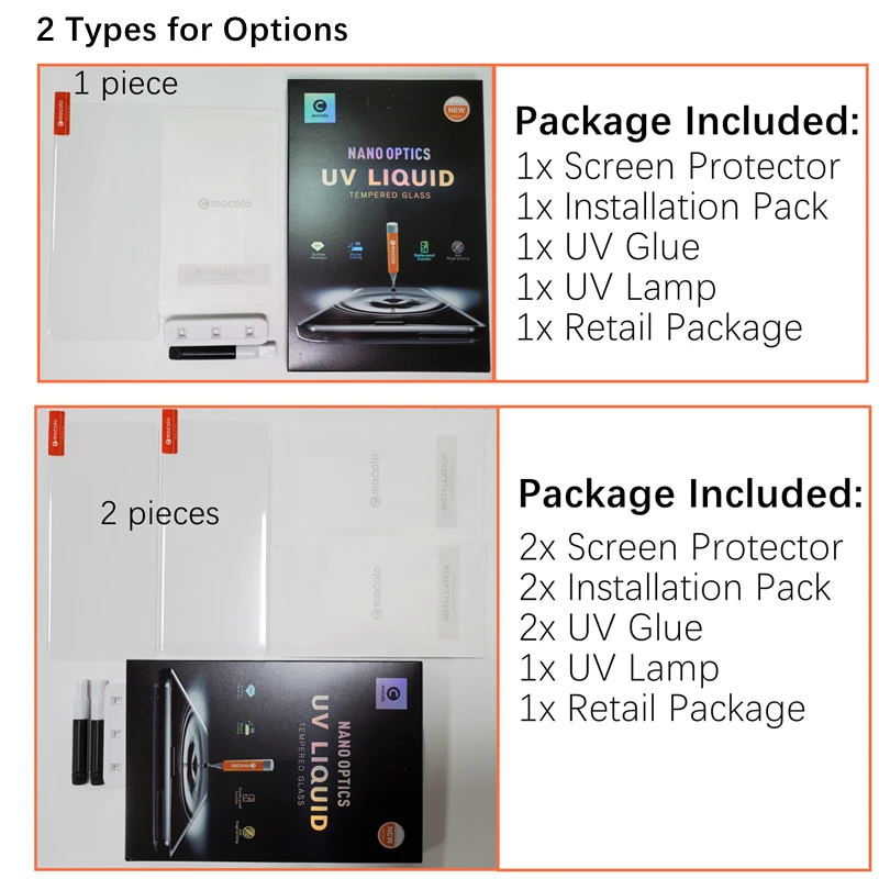 Najtaniej Dla Huawei P30 Pro Ochraniacz Ekranu Mocolo P40 Pro Klej W Płynie Zakrzywione Szkło Hartowane UV Dla Huawei Mate 30 Pro Ochraniacz Ekranu