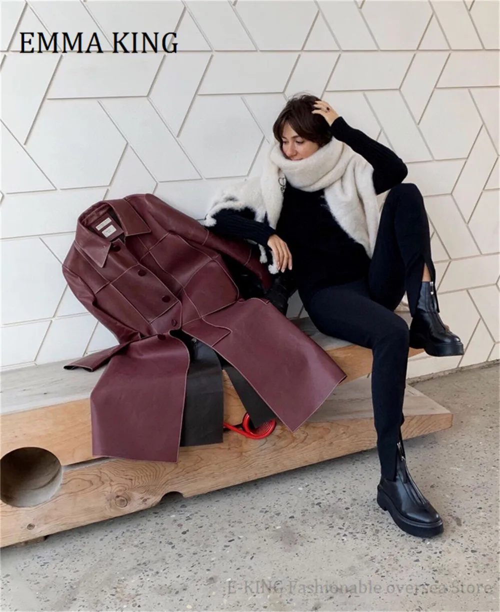 

Genuine Leather Front Zip Ankle Boots Women Round Toe Martin Bootie Women Winter Thick Sole Punk Platform Motorcycle Botas Mujer