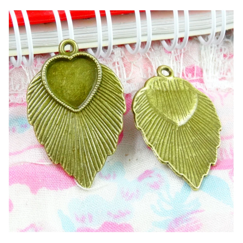 Подвеска из цинкового сплава с бронзовым покрытием под старину, 40 шт., 10 х10 мм, ювелирные аксессуары