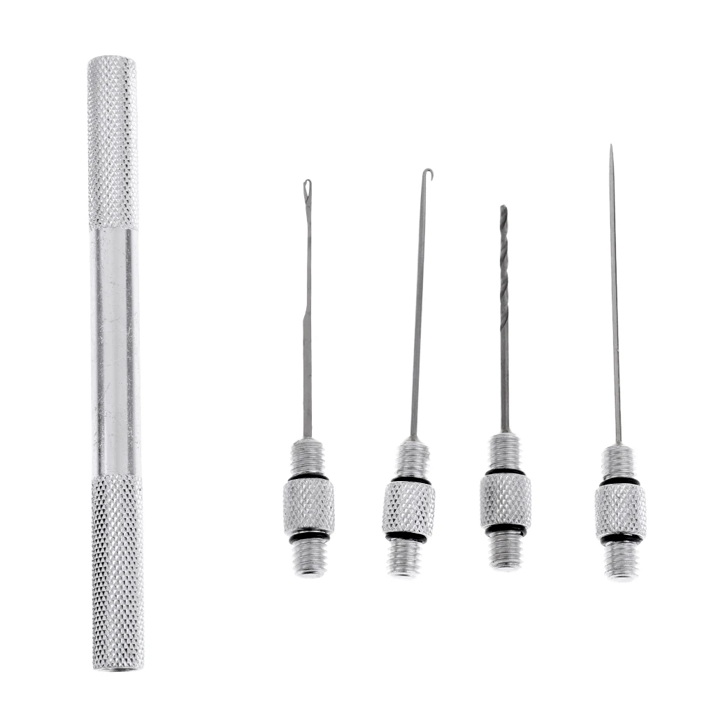 5 In 1 Carp Fishing Baiting Rig Tool Set Driller Tackle Kit Bait Needle for | Спорт и развлечения