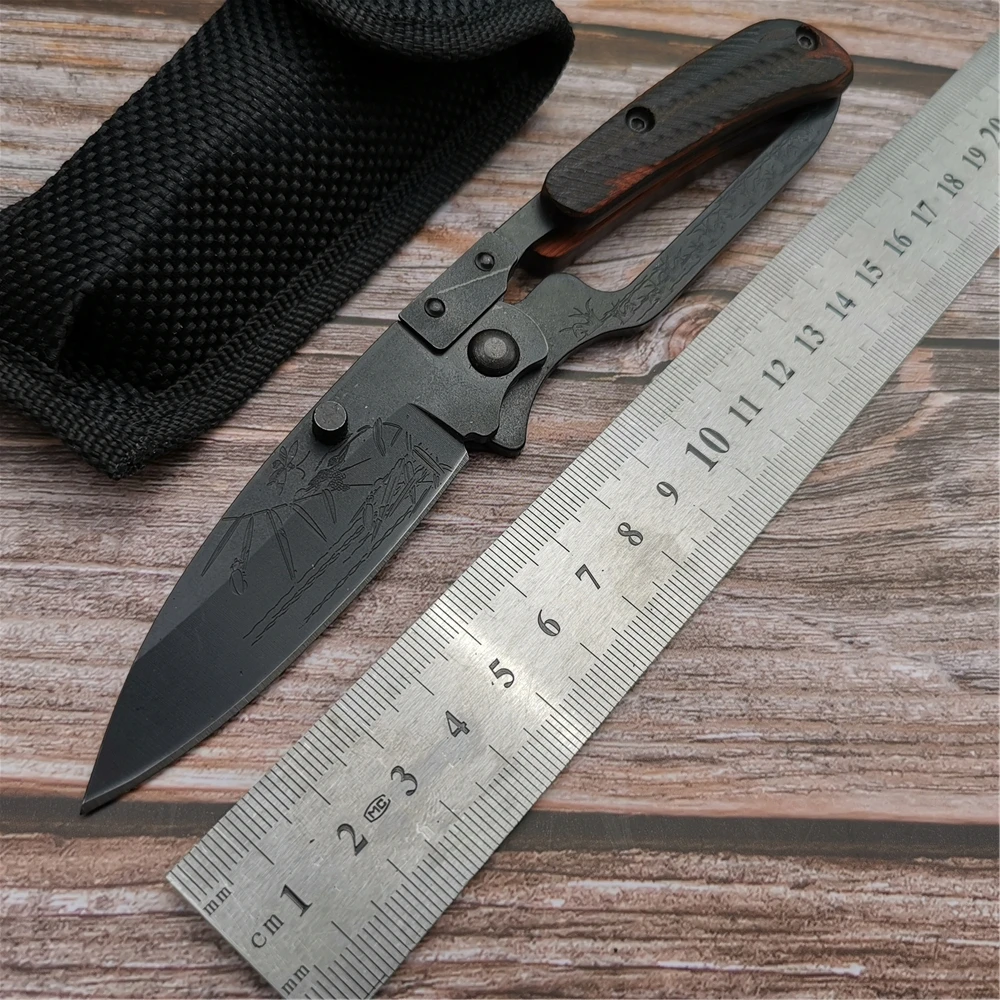 Нож SR 5Cr13 из нержавеющей стали для кемпинга пешего туризма спасательный нож