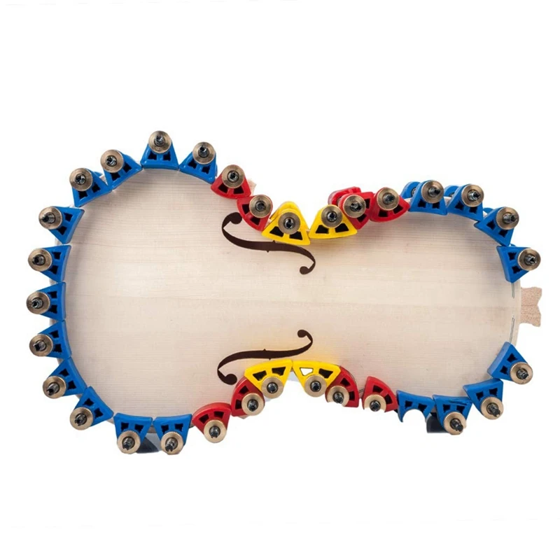 

32PCS Violin Top & Back Clamps for Violin Luthier /Violin Making Tools SET Violin Parts Accessories