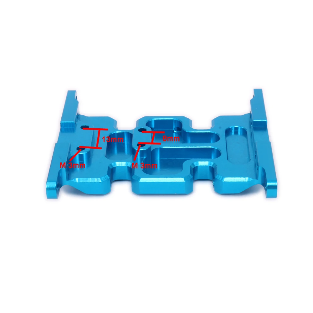 1 шт. алюминиевая Центральная противоскользящая пластина для радиоуправляемой