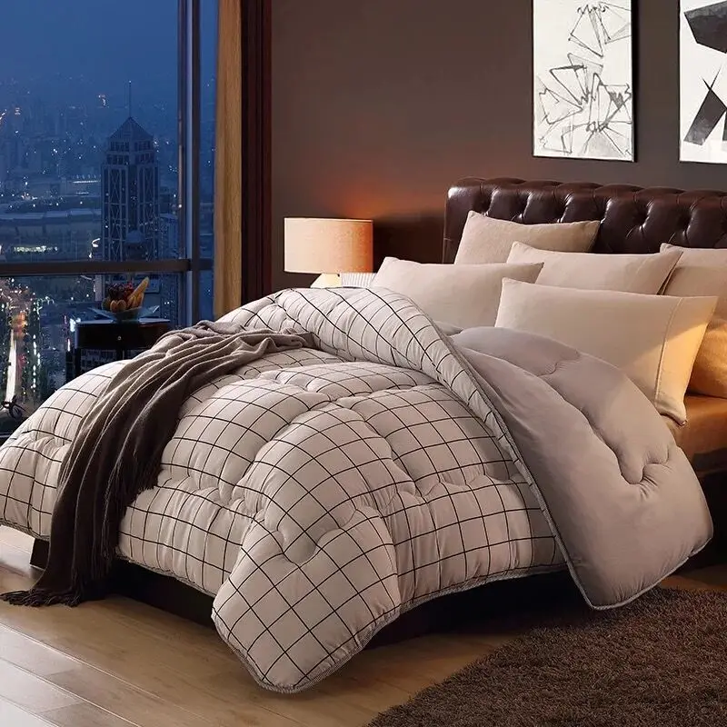 Роскошное пуховое одеяло сердечное Стёганое внутреннее весенне осеннее вставка