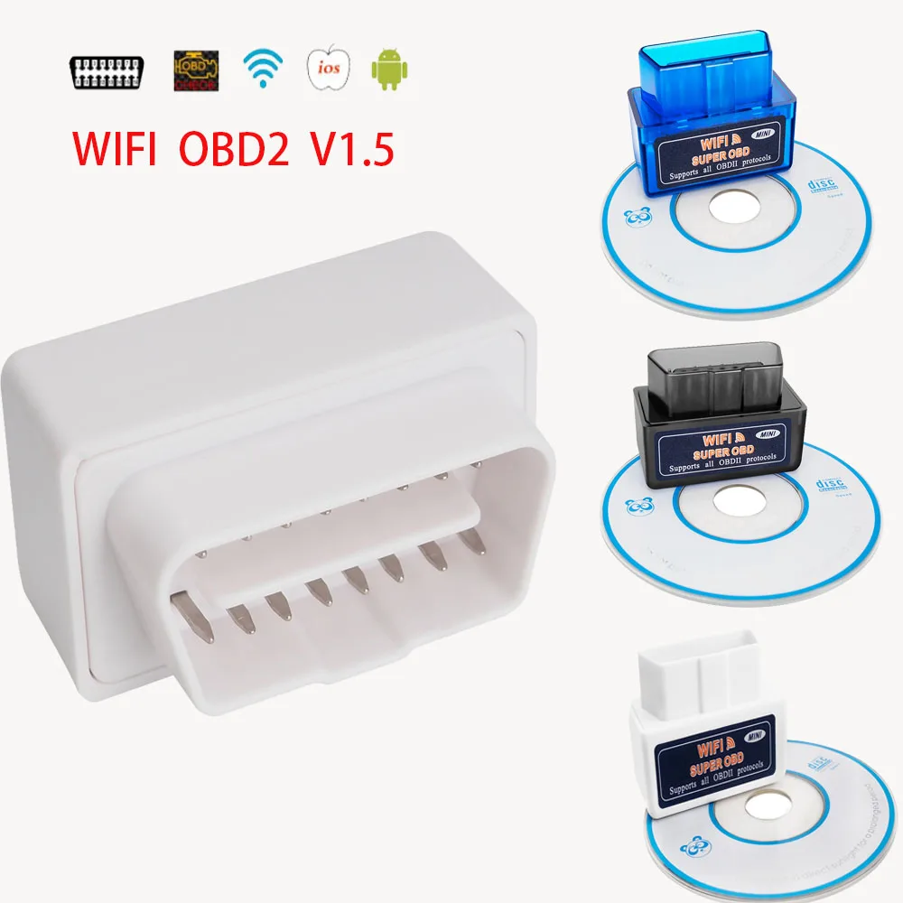 WIFI OBDII ELM327 V1.5 автомобильные диагностические инструменты для Mini Cooper One S JCW R55 R56 R60 F55
