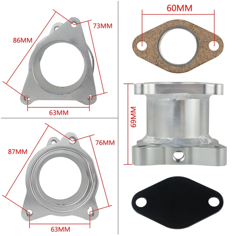 AL22 -EGR Delete Kit for Golf Mk5 2.0Tdi Also Fit Skoda EGR VALVE VR-EGR03 | Автомобили и мотоциклы