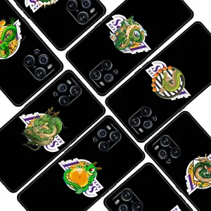 cartoon dragon cool soft shockproof black phone case for oppo find x3 x2 pro neo f19 f15 f11 f9 r17 r15 5g coque free global shipping