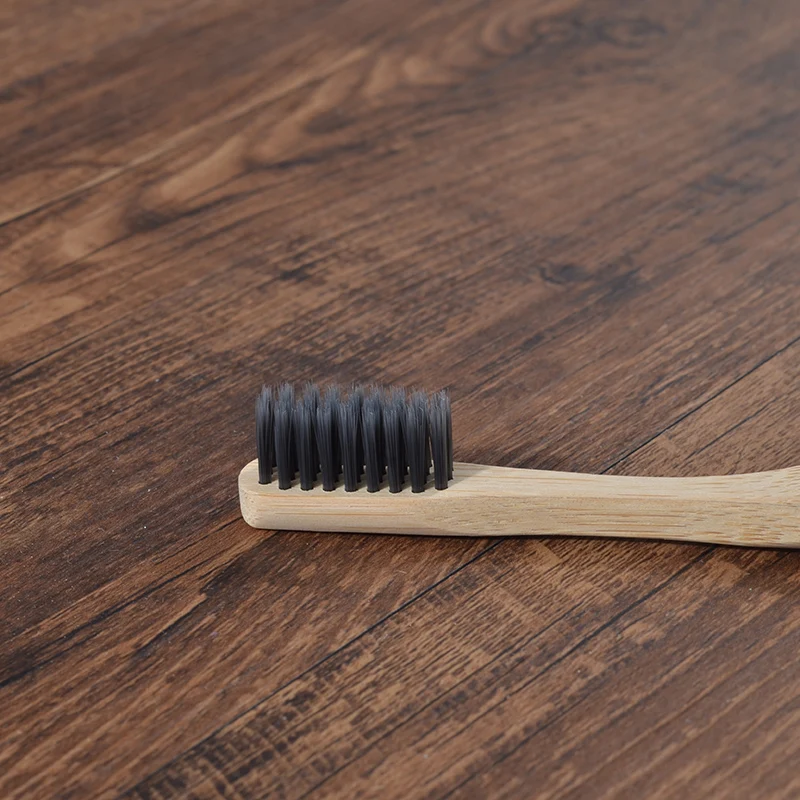 Детская бамбуковая зубная щетка 10 шт. детская мягкая Экологичная биоразлагаемая