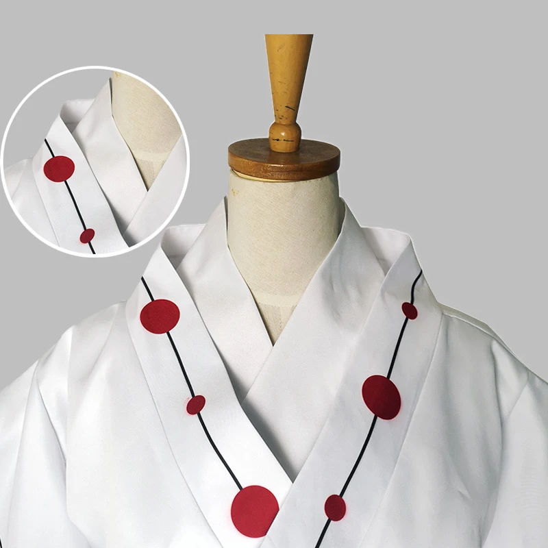 Аниме Comic Demon Slayer Kimetsu no Yaiba косплей костюмы Rui костюм Униформа белое кимоно с