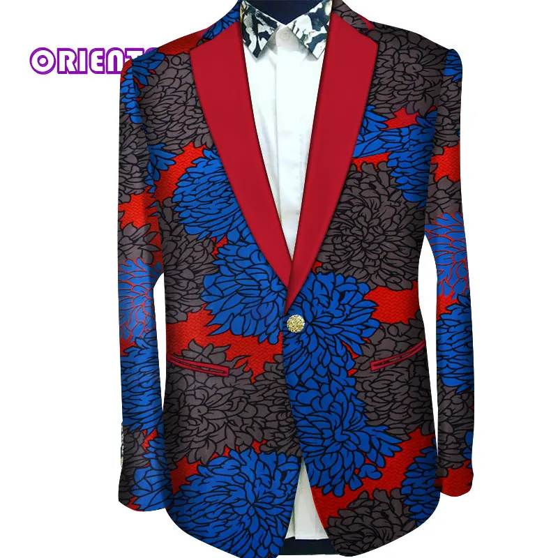 Модный вечерний мужской пиджак Повседневный приталенный для мужчин Мужское