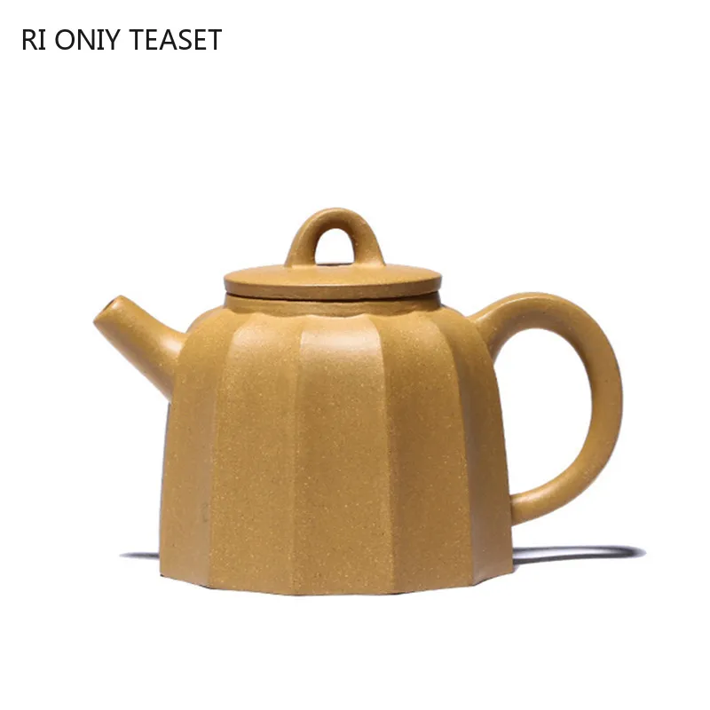 

Классические чайные горшки из исинской фиолетовой глины, 210 мл, чайник для сырой руды, фильтр для грязи, чайный горшок, домашний красивый чай...