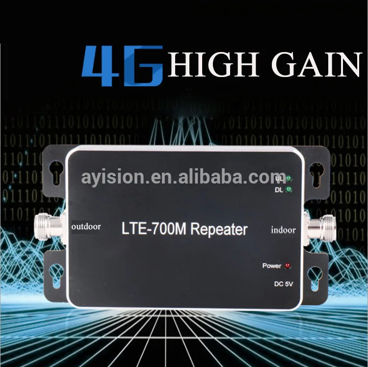 4g Lte Fdd усилитель сигнала 700 МГц однодиапазонный для США Канады Боливии рынок