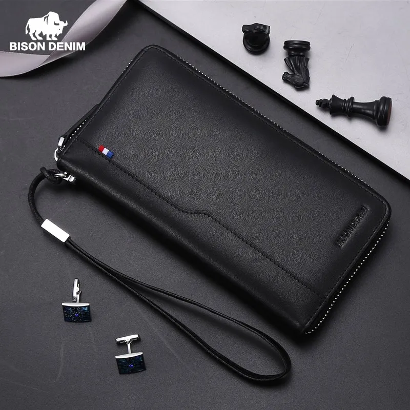 Женский кошелек на молнии с отделением для монет и RFID защитой|Мужские кошельки| |